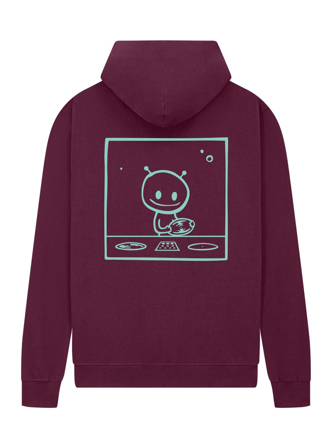 Alien DJ Zip Hoodie