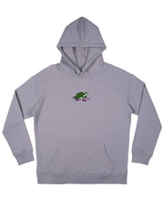 Turtle Oversized Organic Cotton Hoodie - TOMOTO #colour_dusty-purple