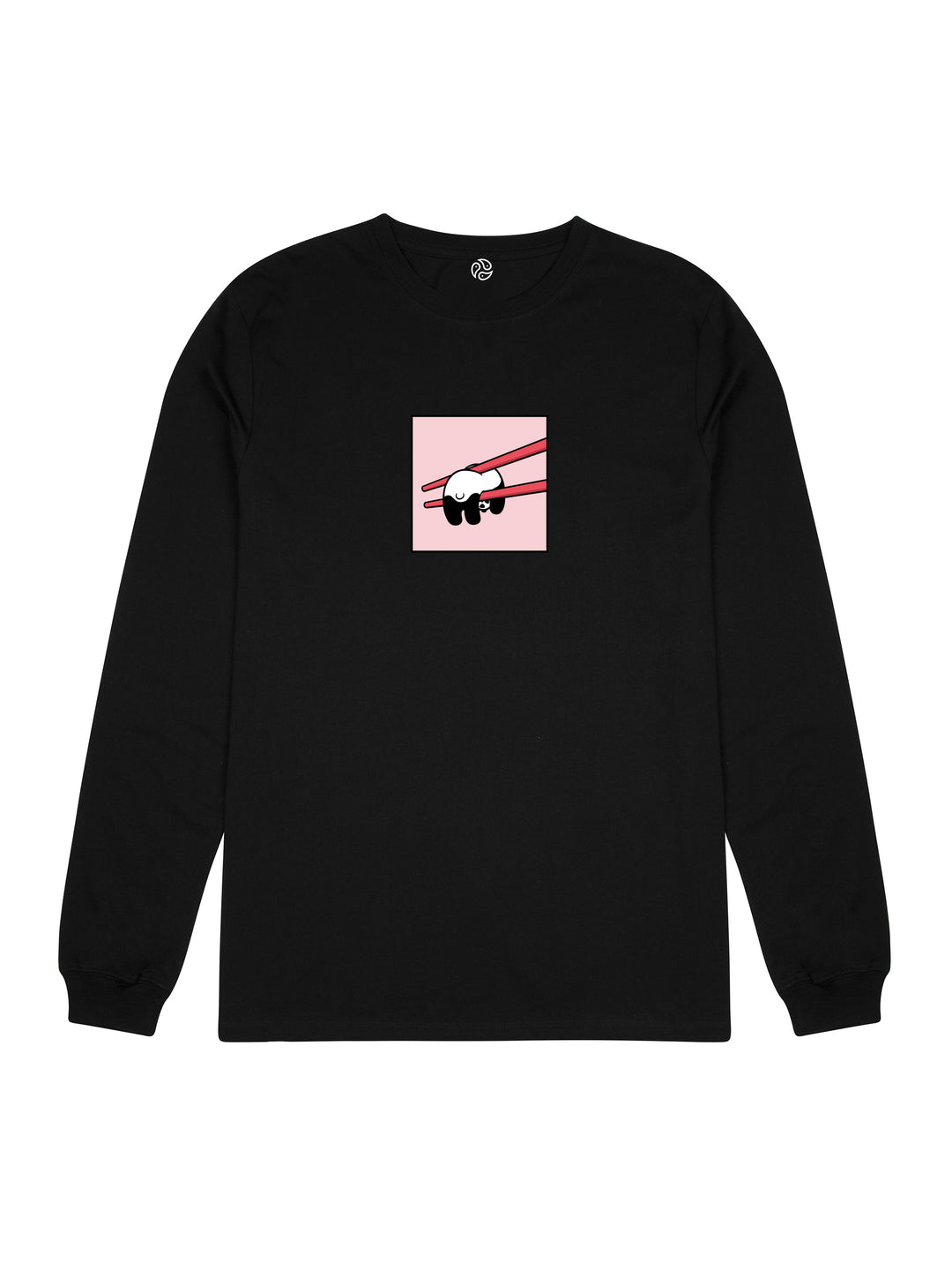 Panda Sushi Long Sleeve Tee - TOMOTO