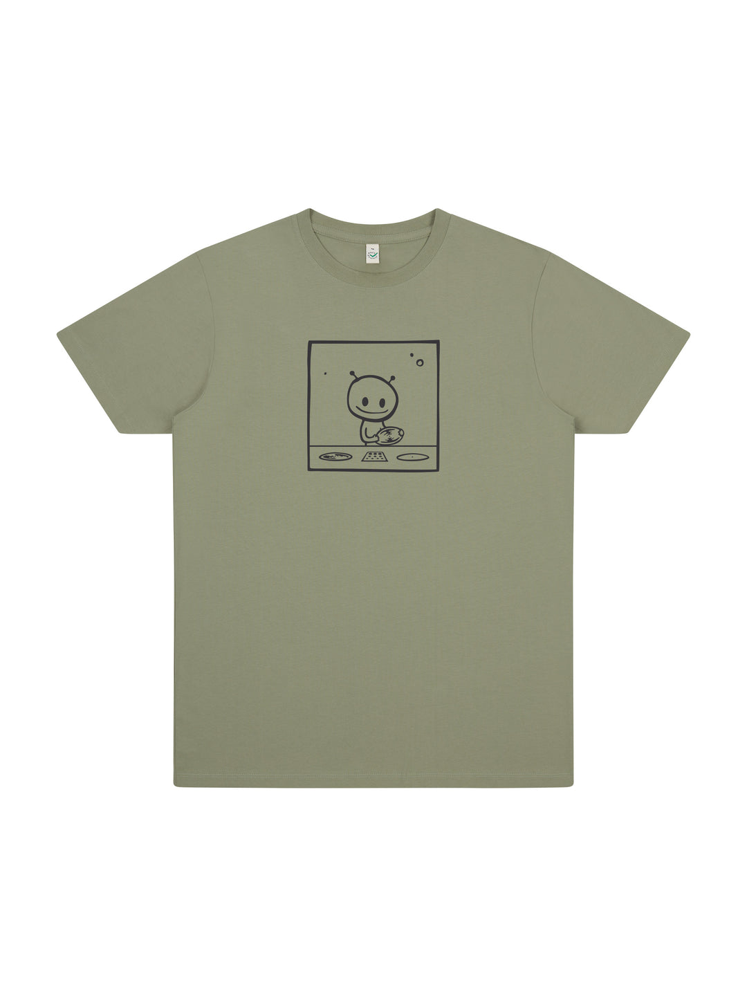 Alien DJ Organic Cotton T-shirt (NEW)