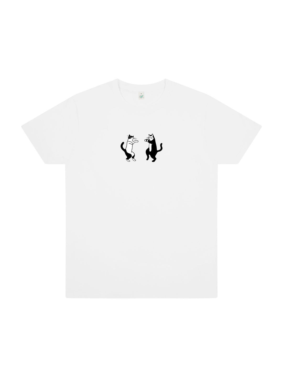 Dancing Cats Organic Cotton T-shirt (NEW)