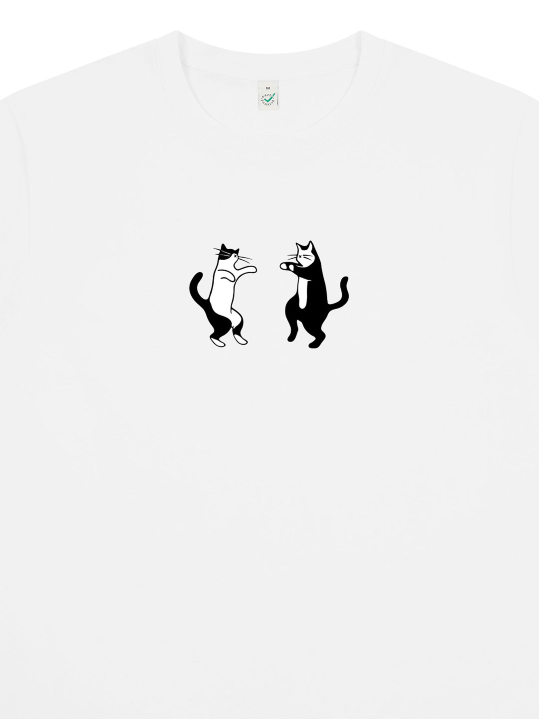 Dancing Cats Organic Cotton T-shirt (NEW)