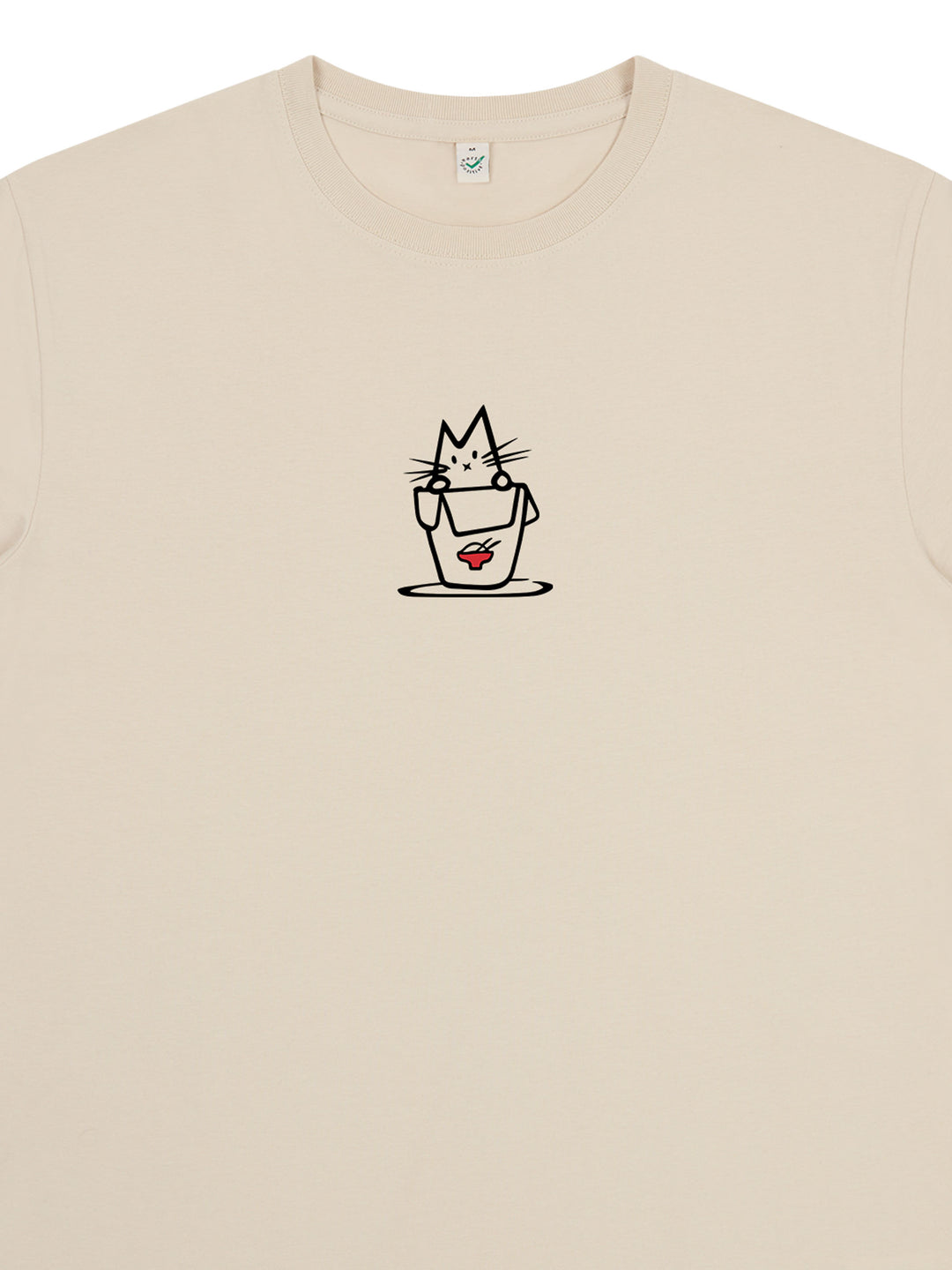 Noodle Cat Organic Cotton T-shirt (NEW)