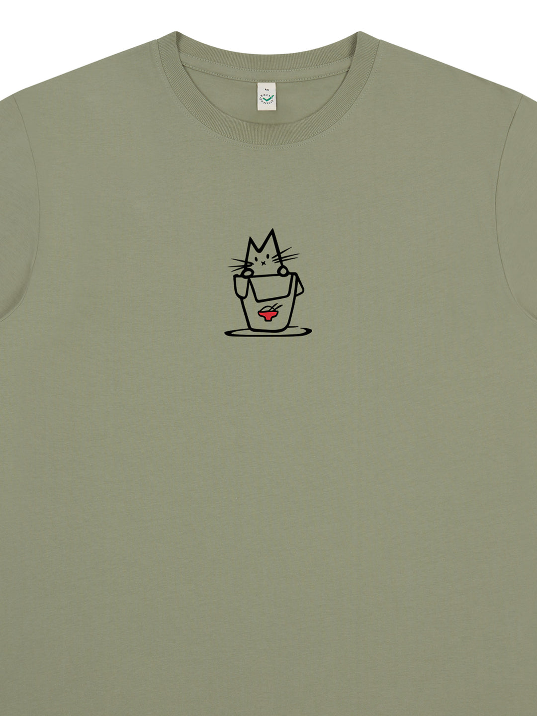 Noodle Cat Organic Cotton T-shirt (NEW)