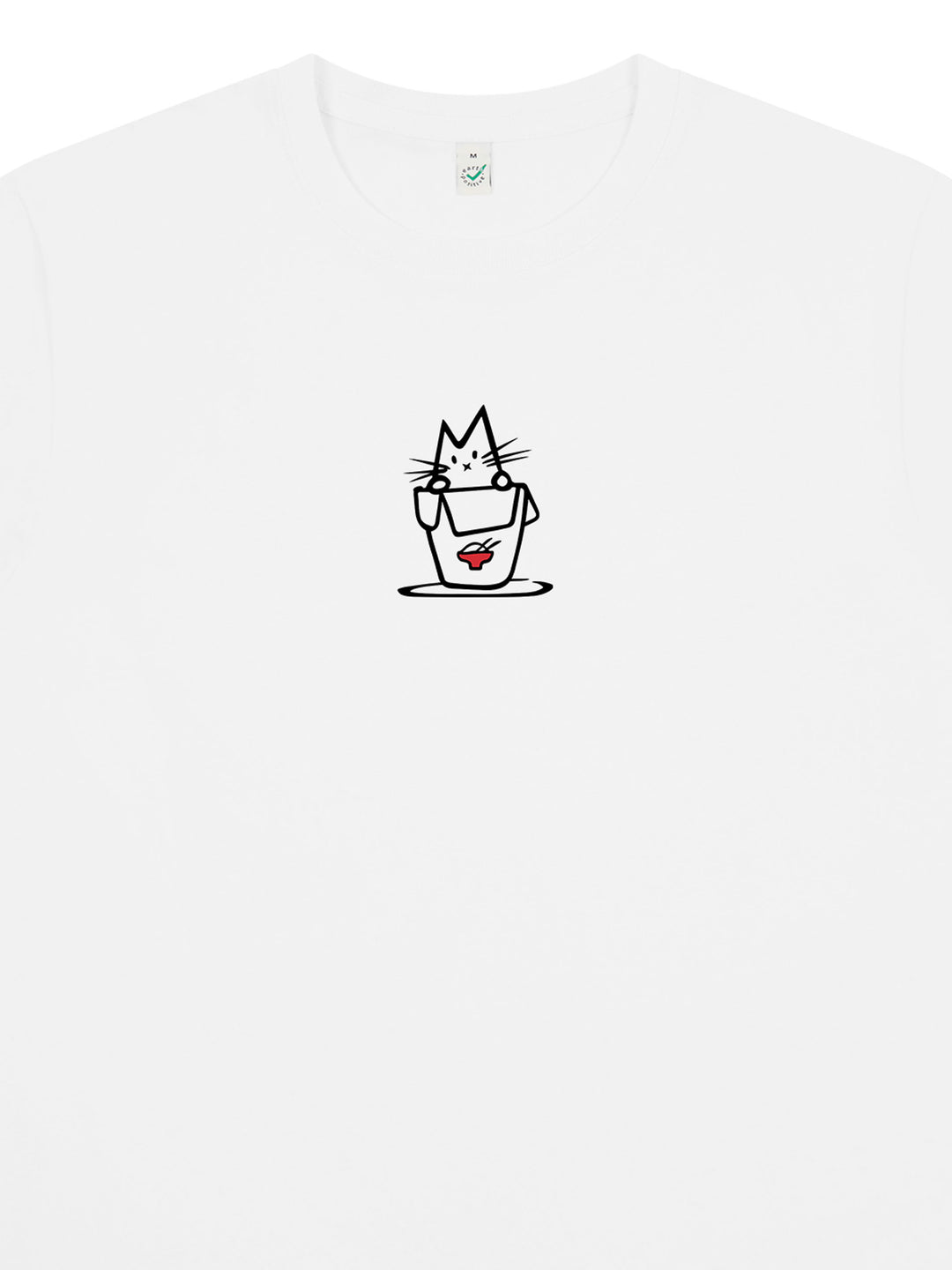 Noodle Cat Organic Cotton T-shirt (NEW)