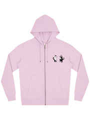 Dancing Cats Zip Hoodie