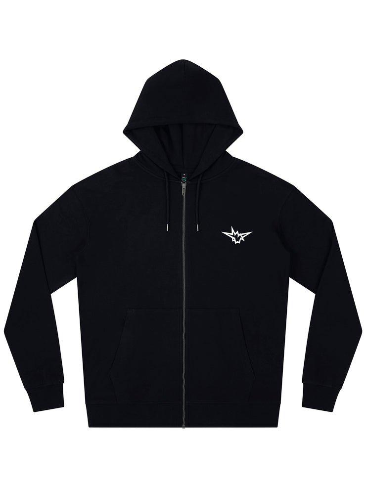 Cranes Zip Hoodie