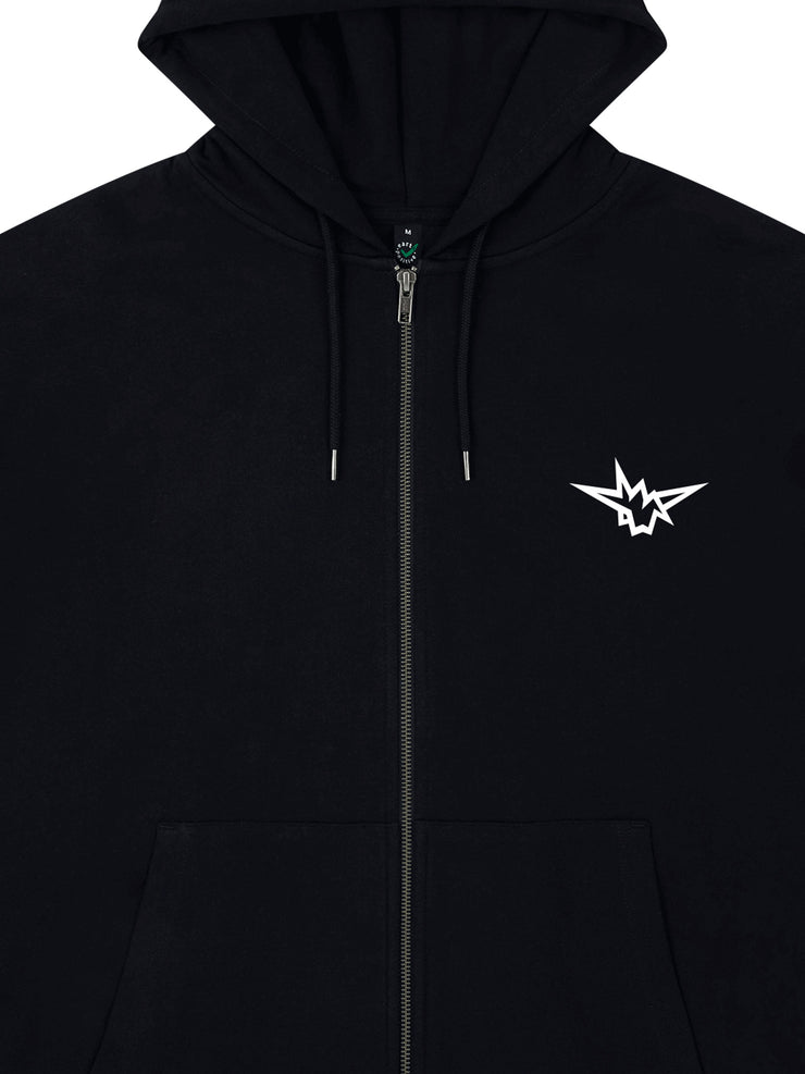 Cranes Zip Hoodie