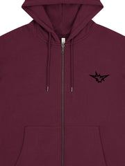 Cranes Zip Hoodie