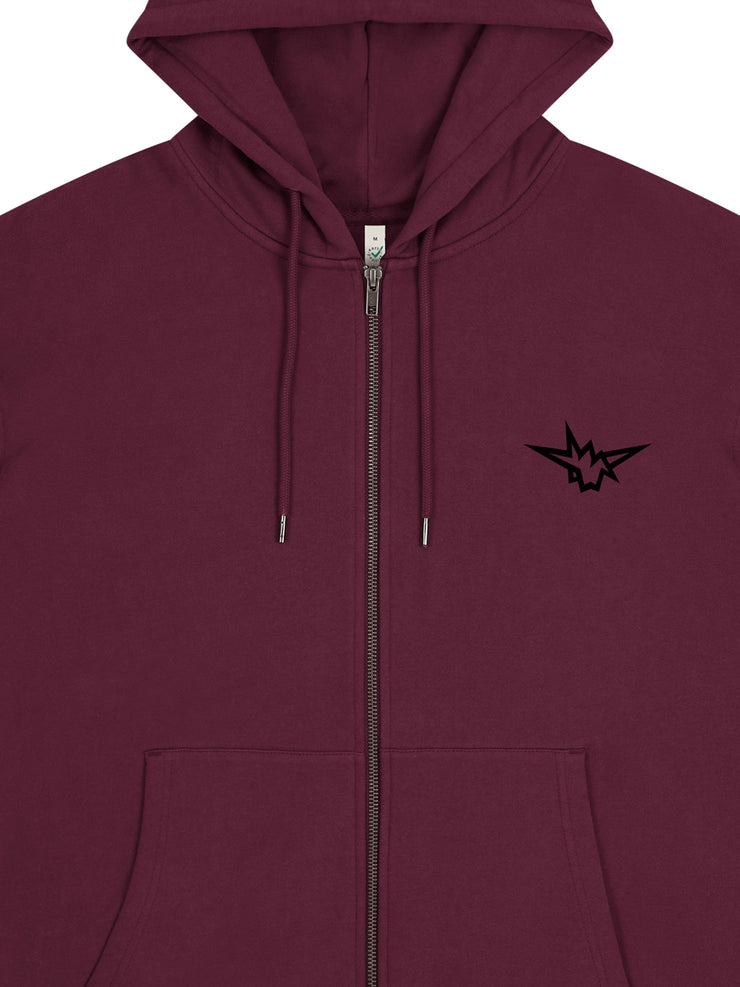 Cranes Zip Hoodie