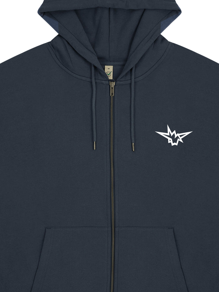 Cranes Zip Hoodie