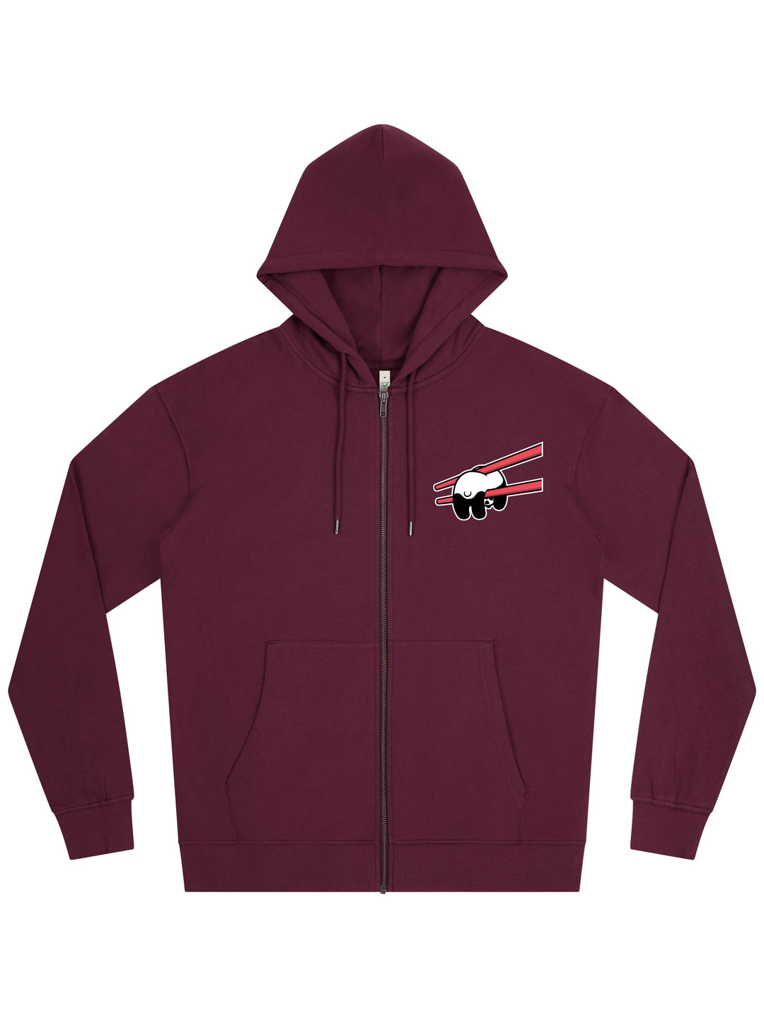 Tofu Panda Zip Hoodie