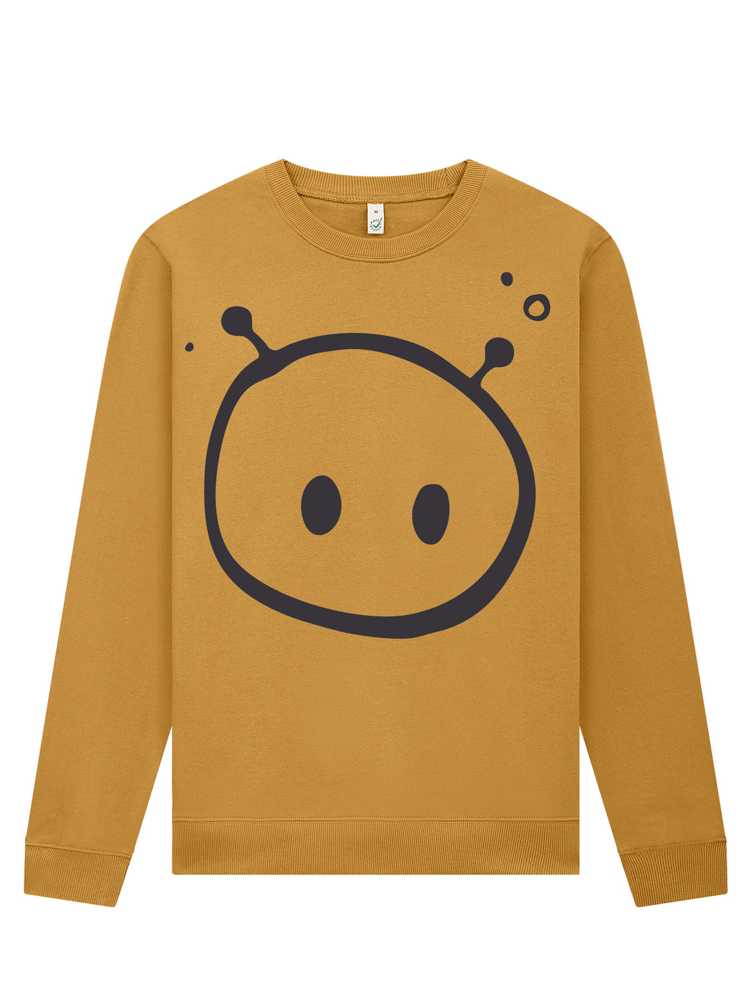 Alien Front Print Sweatshirt