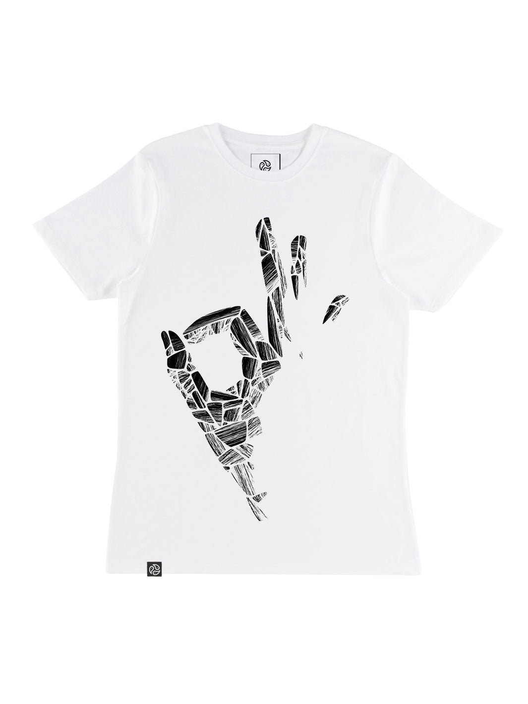 AOK White Tee - TOMOTO #colour_white