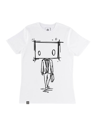 Boxman T-shirt - TOMOTO #colour_white