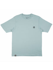 TOMOTO classic embroidered logo oversized t-shirt #colour_slate-green