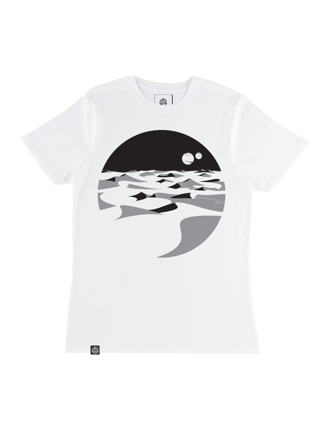 Dunes T-Shirt - TOMOTO #colour_white