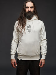 Heads Embroidered Hoodie - TOMOTO #colour_white