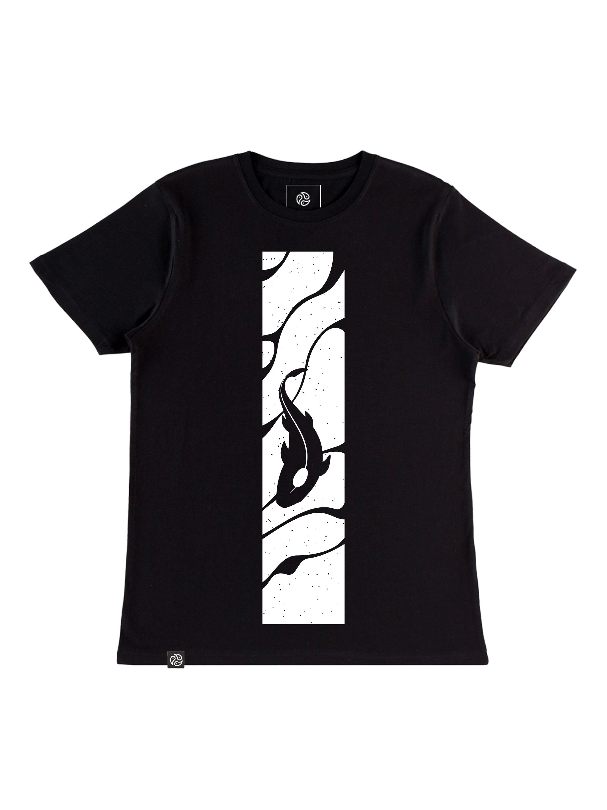 Koi Bamboo Tee - TOMOTO #colour_black