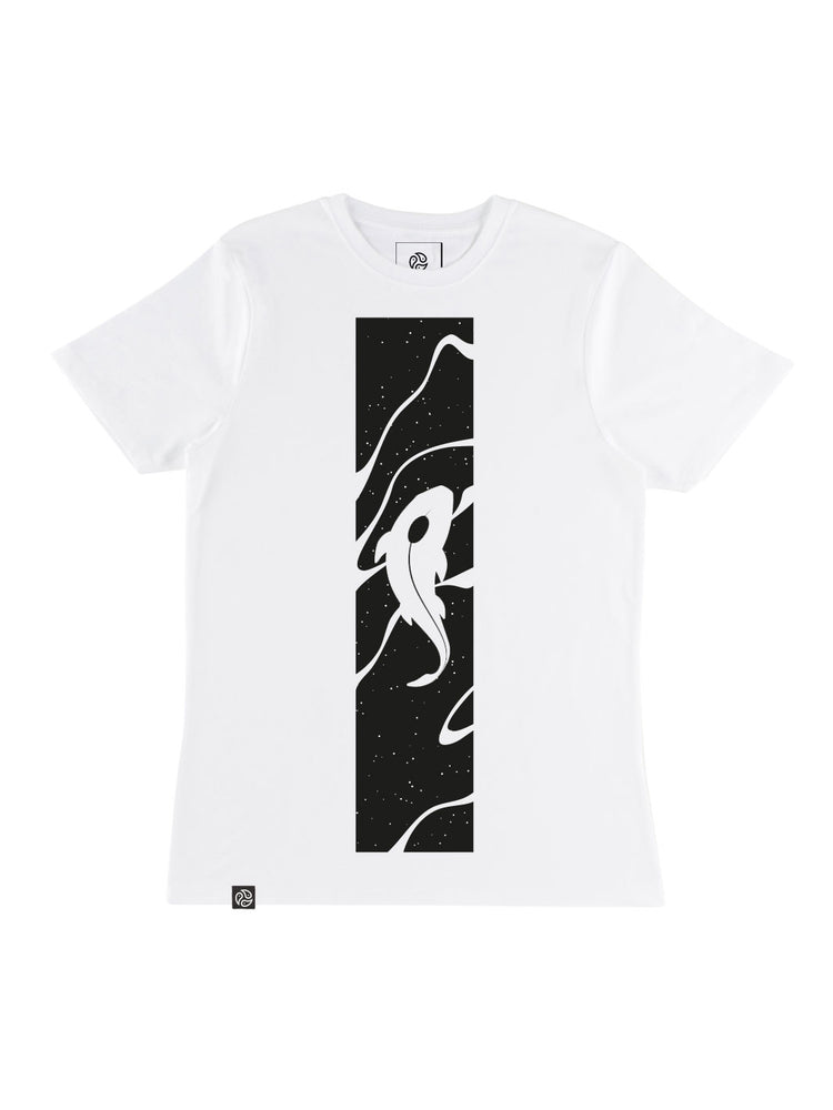 Koi Bamboo Tee - TOMOTO #colour_white