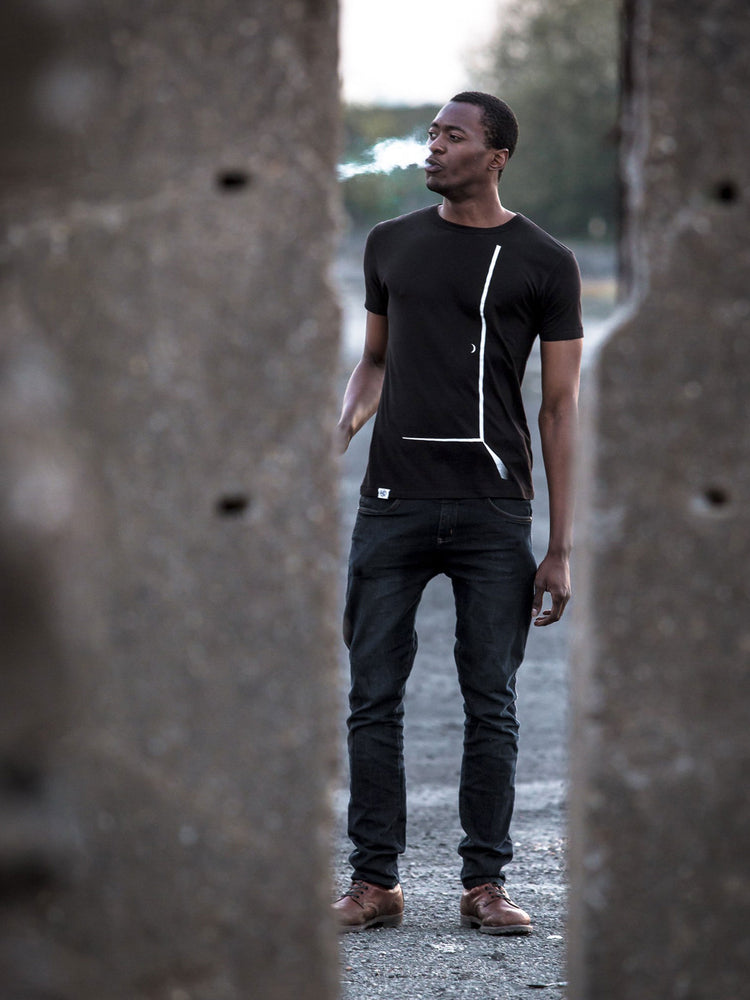 Liminal T-Shirt - TOMOTO #colour_black