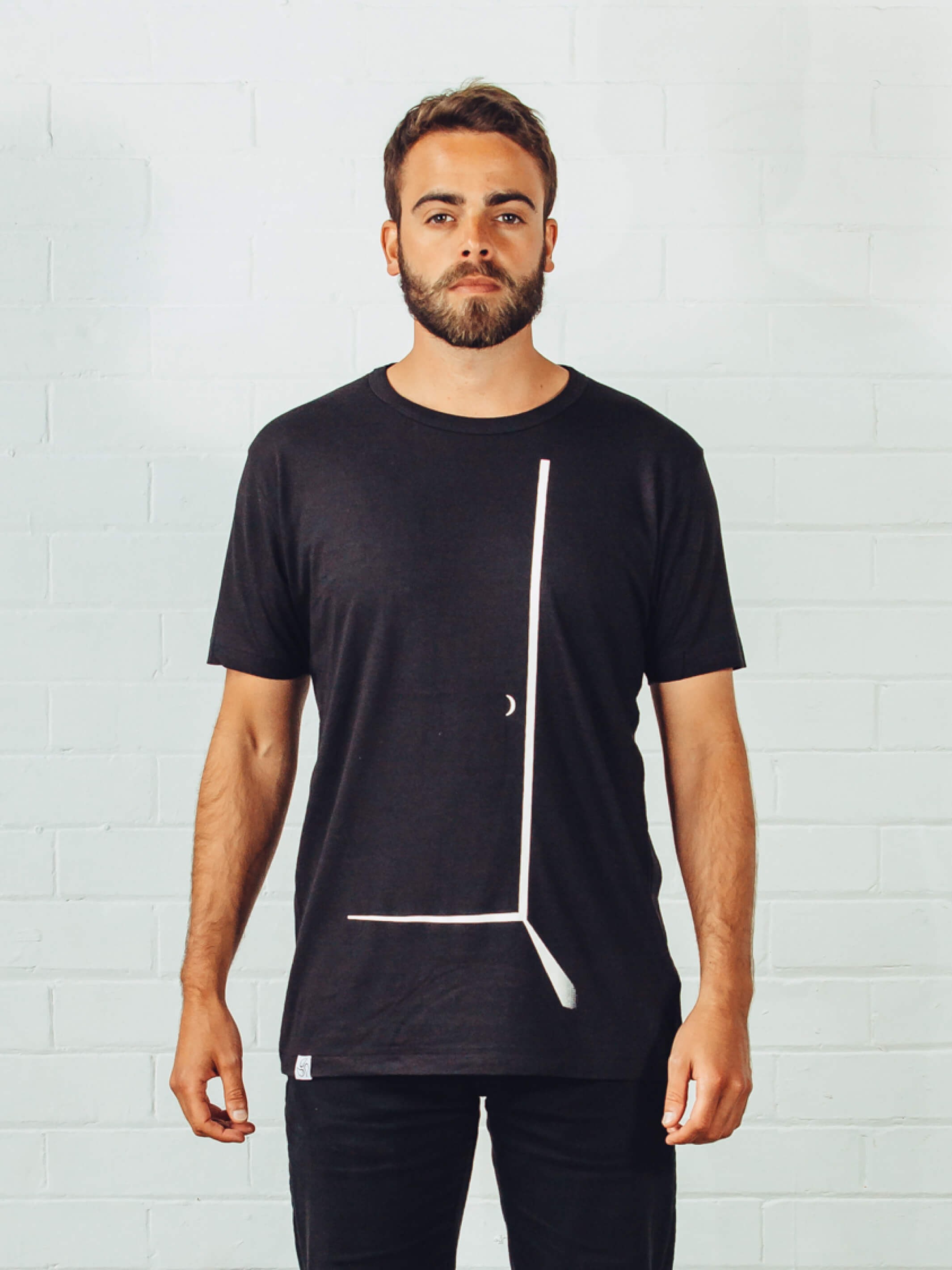 Liminal T-Shirt - TOMOTO #colour_black