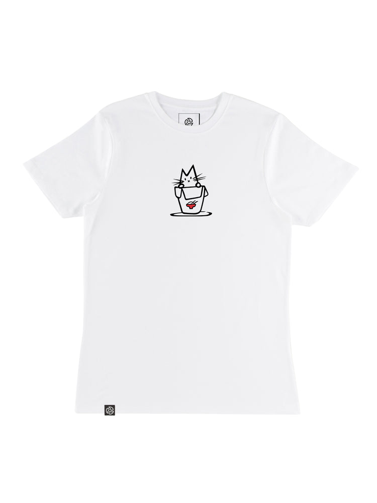 Noodle Cat Bamboo Tee - TOMOTO