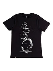 Pebbles T-Shirt - TOMOTO #colour_black