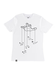 Tomoto Puppeteer T-shirt #colour_white