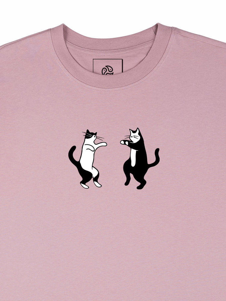 Purr Fiction Oversized Tee - TOMOTO