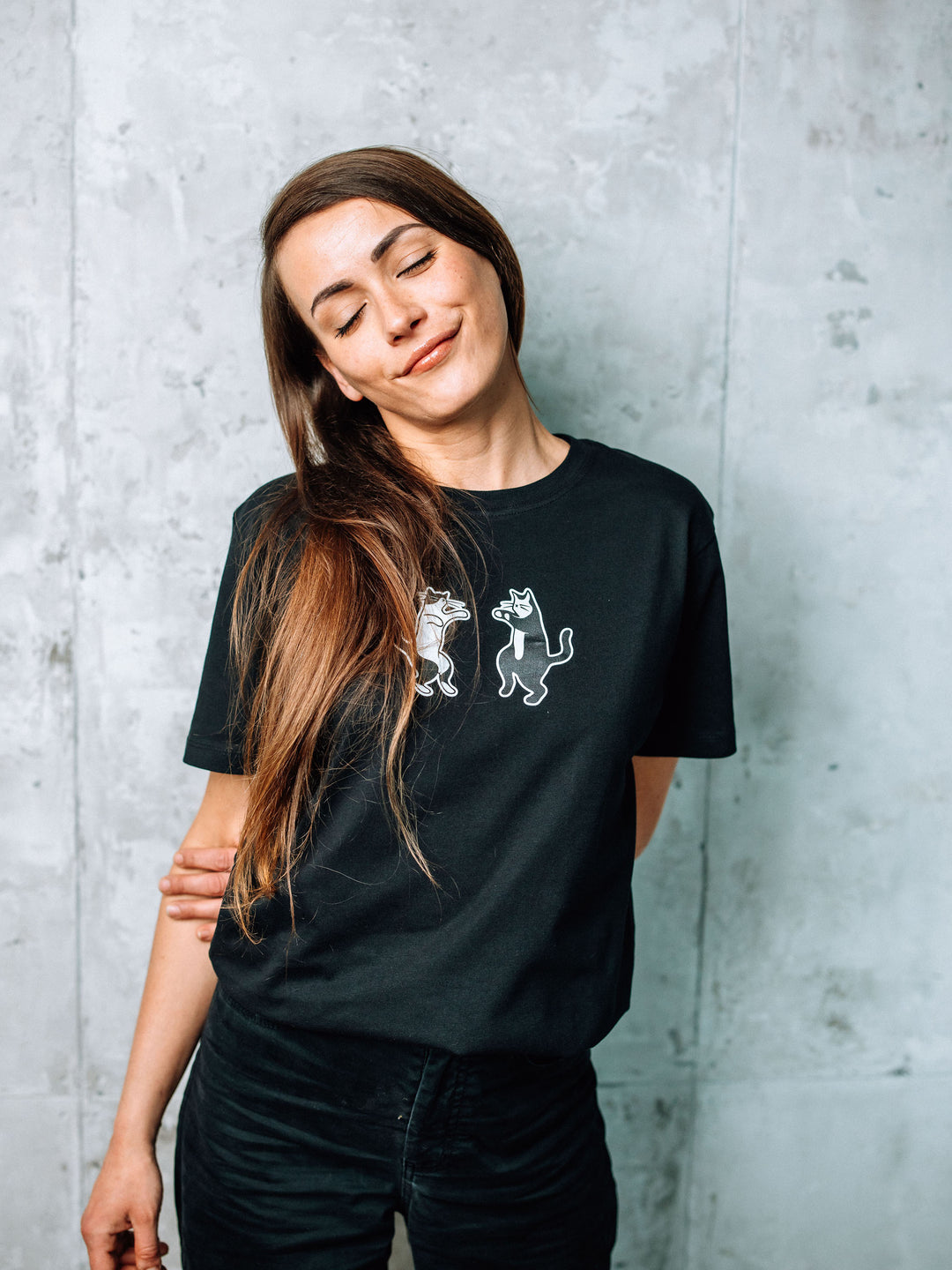 Purr Fiction Oversized Tee - TOMOTO