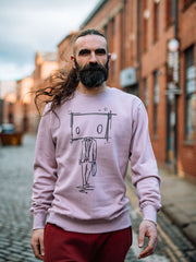 Boxman Organic Cotton Sweatshirt - TOMOTO #colour_dusty-pink