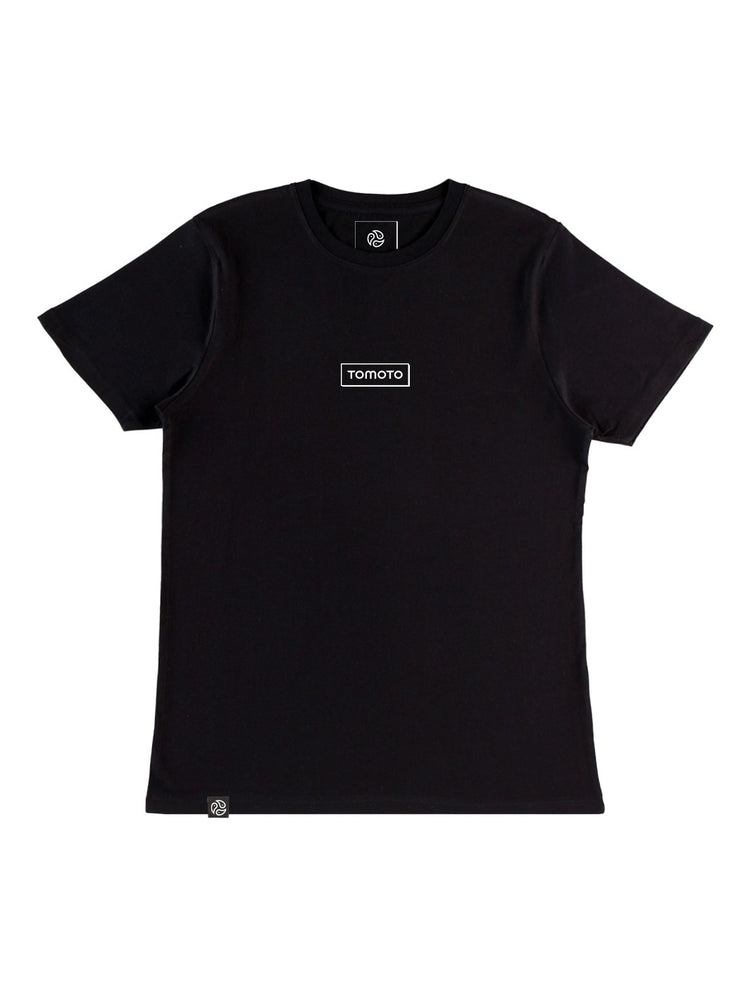 TOMOTO Logo Black T-shirt #colour_black