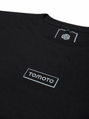 TOMOTO Logo Black T-shirt #colour_black