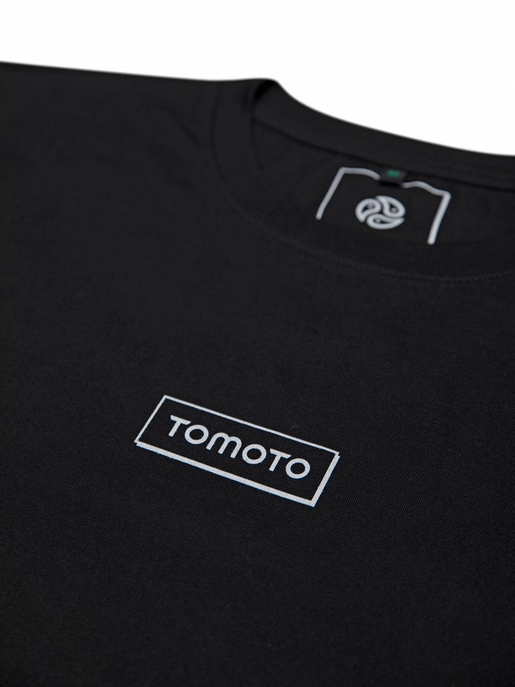 TOMOTO Logo Black T-shirt 