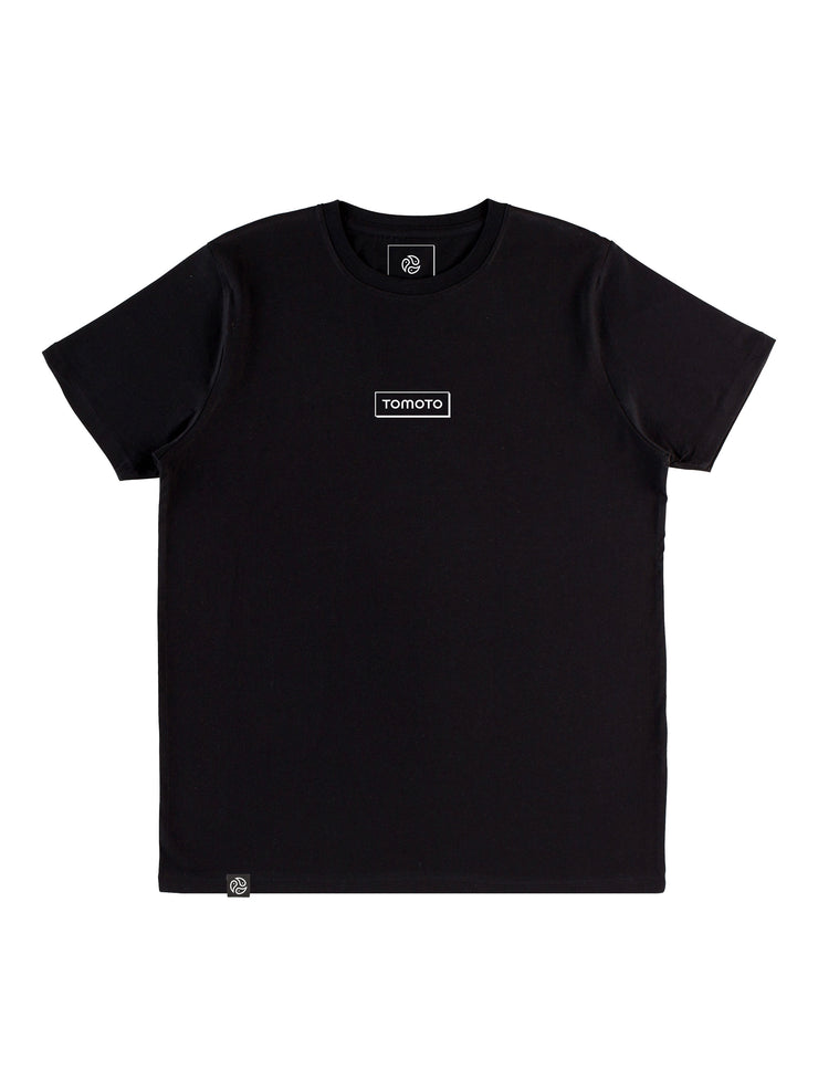 TOMOTO Logo Black T-shirt 