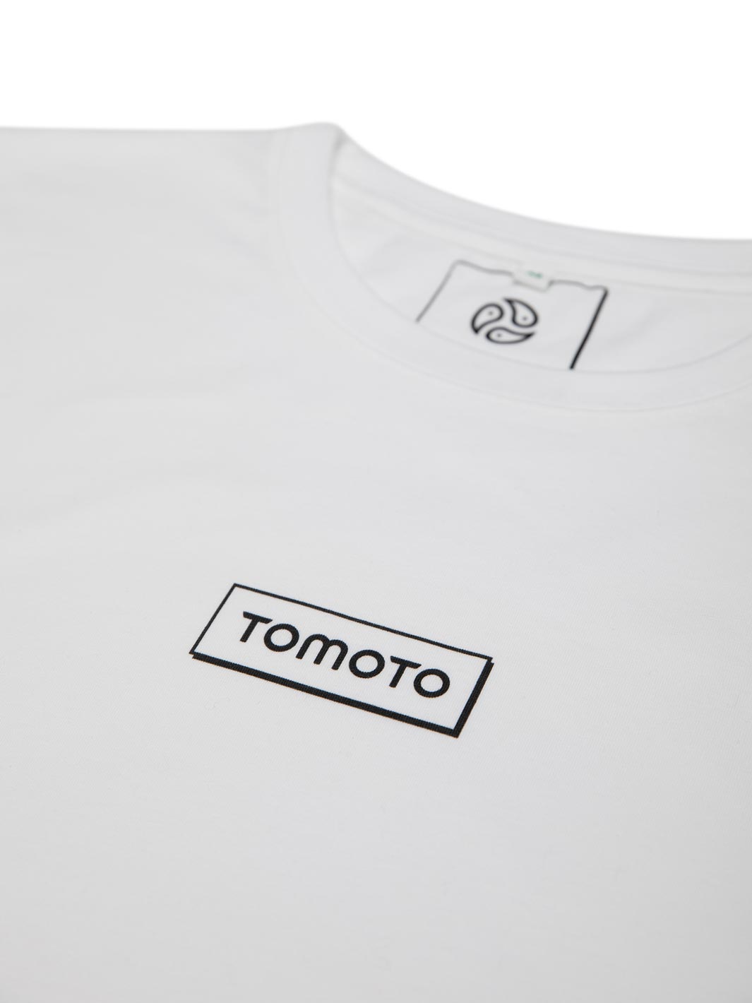 TOMOTO Logo White T-shirt #colour_white