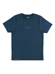 TOMOTO Logo T-shirt #colour_denim-blue