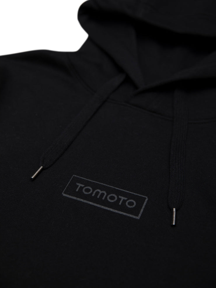 TOMOTO Logo Black Hoodie - TOMOTO 