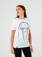 Walrus T-Shirt - TOMOTO #colour_white