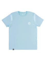 TOMOTO Classic Logo T-shirt #colour_sky-blue