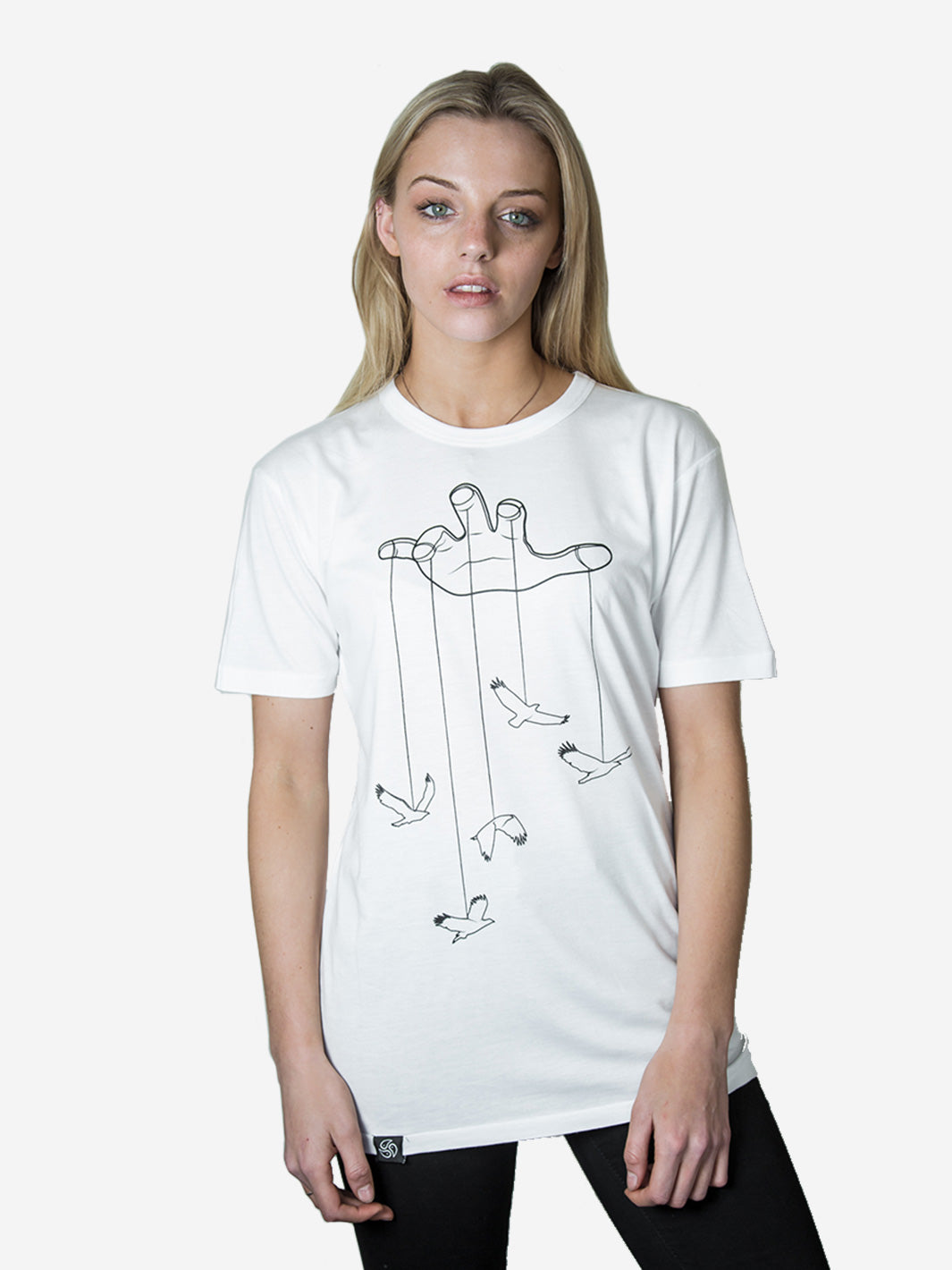 Tomoto Puppeteer T-shirt #colour_white