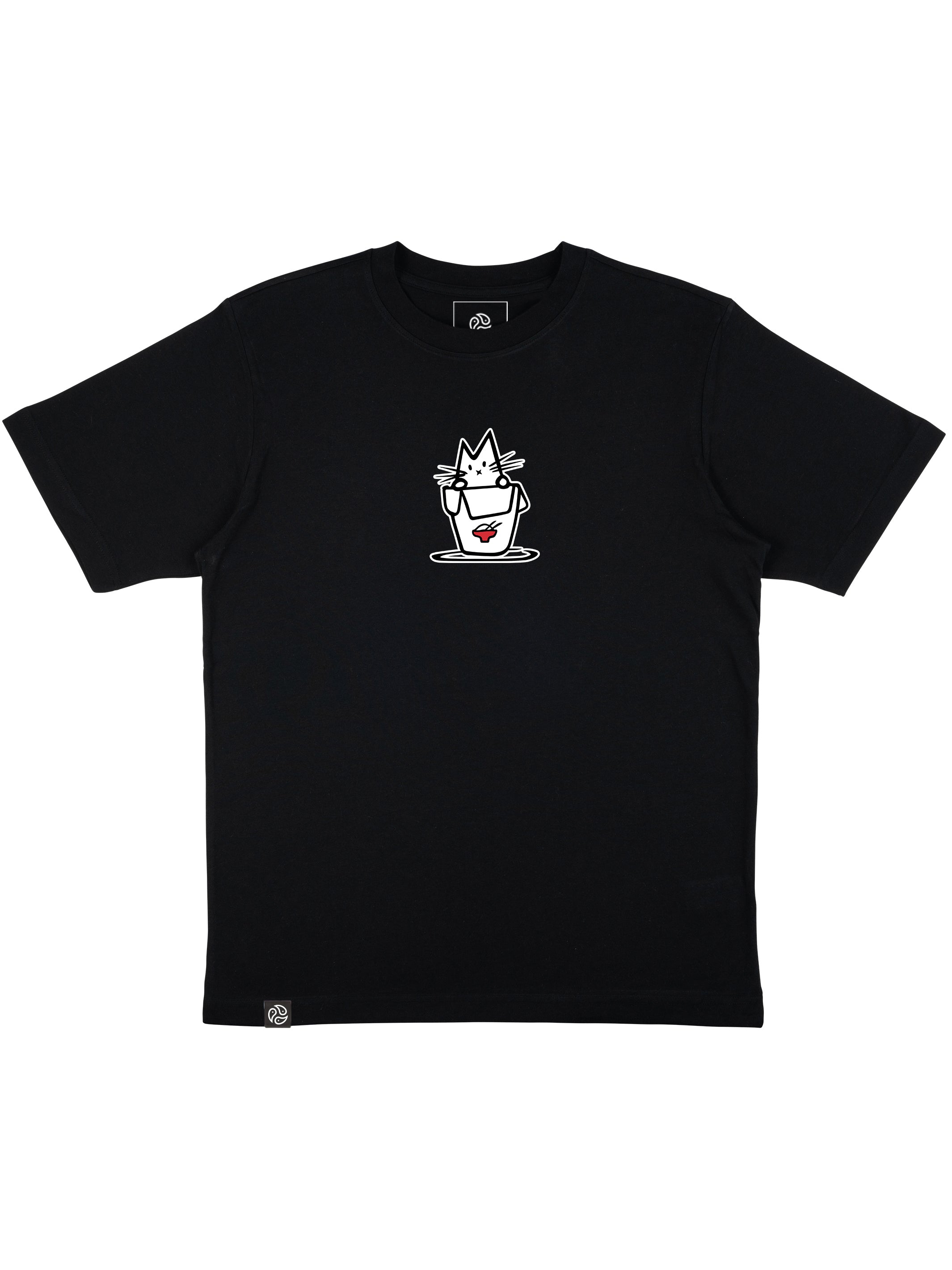 Noodle Cat Oversized Tee - TOMOTO