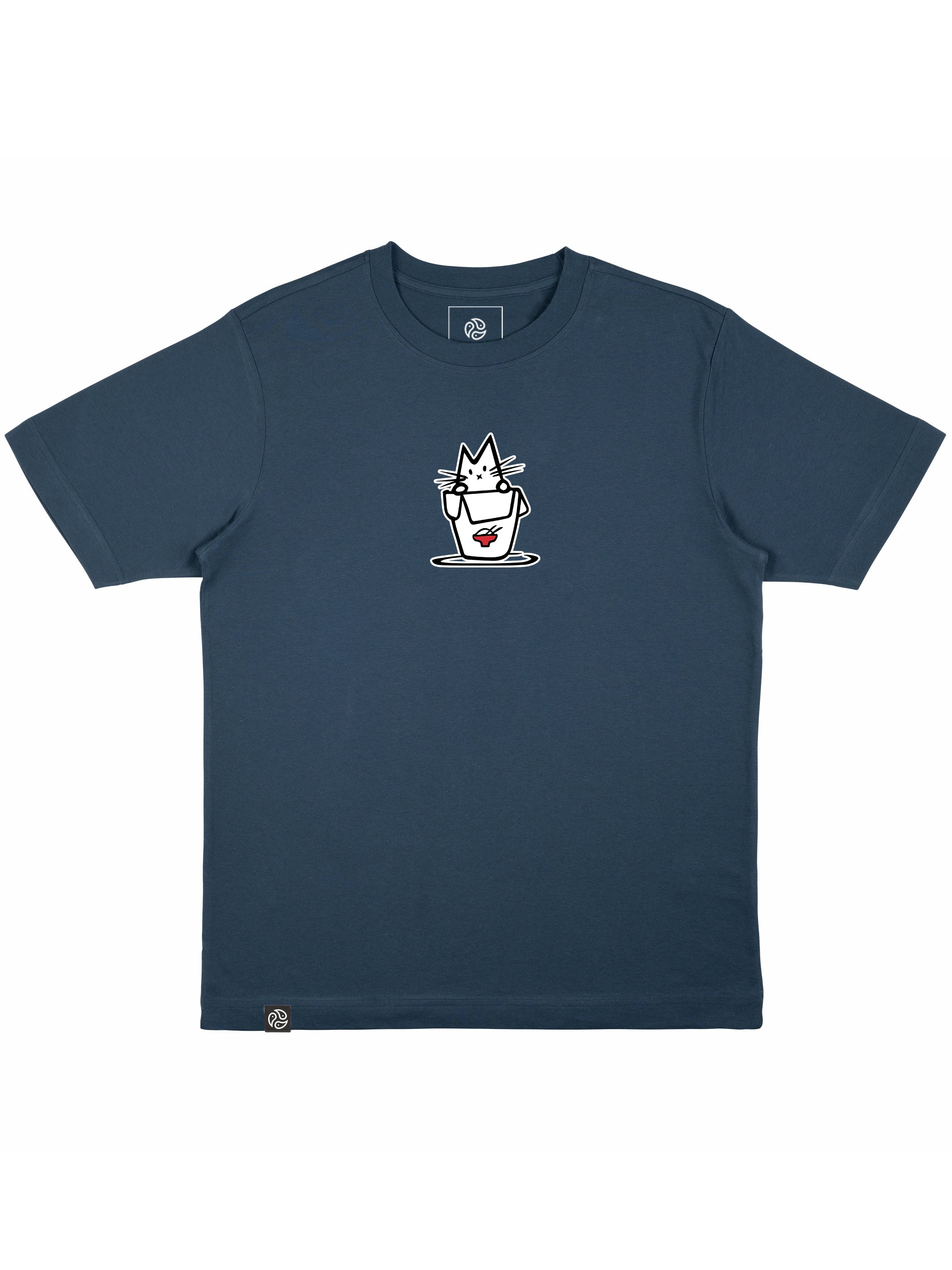 Noodle Cat Oversized Tee - TOMOTO