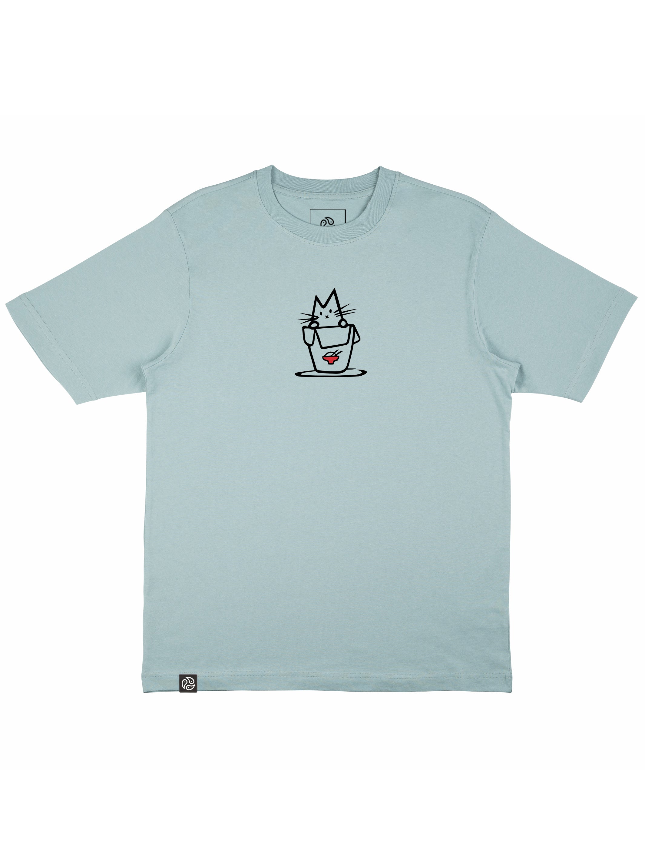 Noodle Cat Oversized Tee - TOMOTO