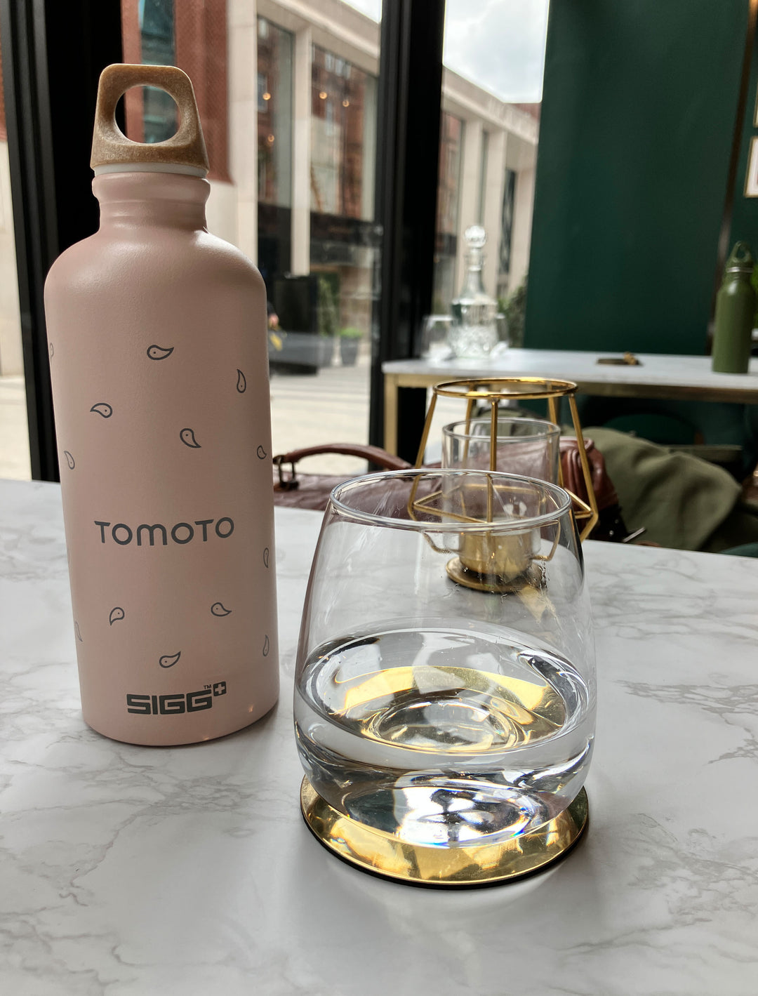 TOMOTO x SIGG Reusable Water Bottle #colour_dusty-pink