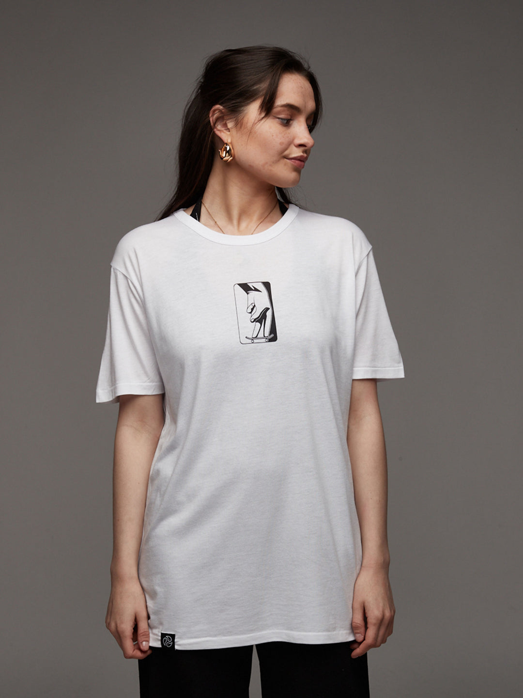 Fingerskate Bamboo Tomoto Tee #colour_white