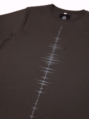 Spinewave Charcoal Tee - TOMOTO #colour_charcoal