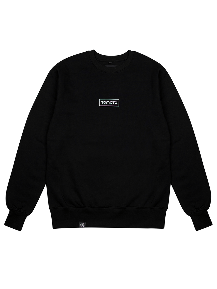 Tomoto Black Sweatshirt - TOMOTO 