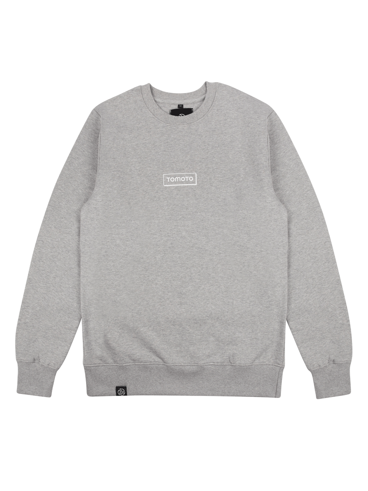 Tomoto Melange Grey Sweatshirt - TOMOTO 